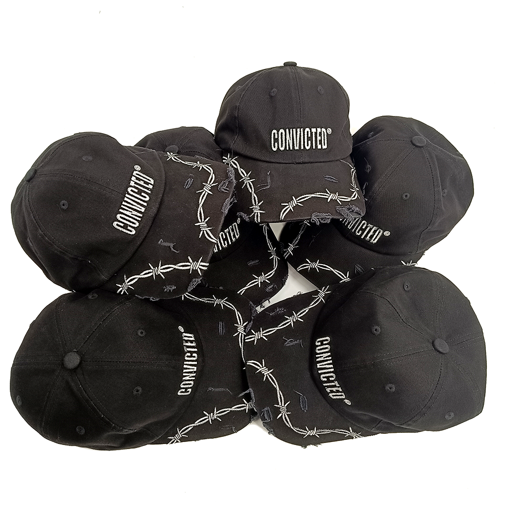 Distressed Washed Cotton Dad Hats Adjustable