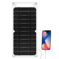345*205mm Epoxi Mono 10W Painel Solar Carregador de telefone Para mochilas ao ar livre
