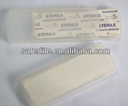 Customized bandage kit Promotional Gift Adhesive Bandage Plaster kit Plastic bandage Box case