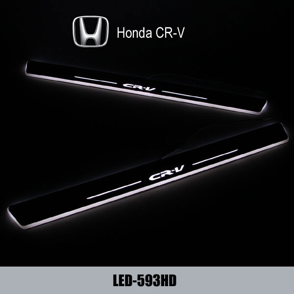 LED door scuff plate lights for Honda CR-V door sill plate light sale