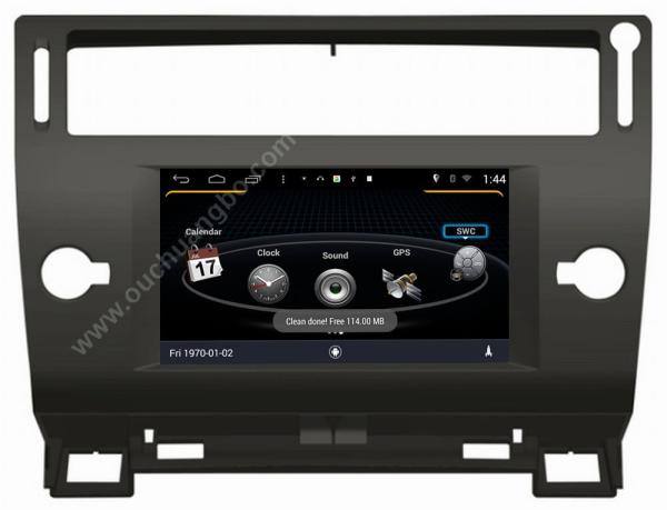 Ouchuangbo S160 car DVD GPS radio S160 Citroen C4 with 4 core 3G WIFI 1024*600 android 4.4