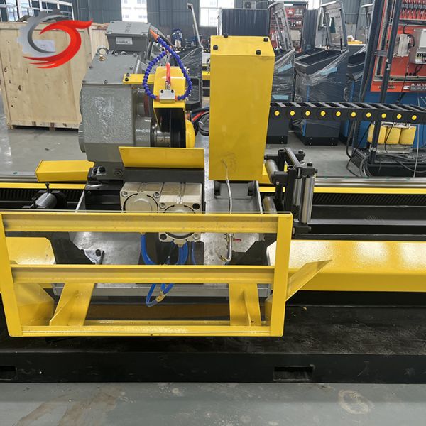 Carbon Steel 380v Flying Cold Saw , 0.5mm Flying Cut Off Saw