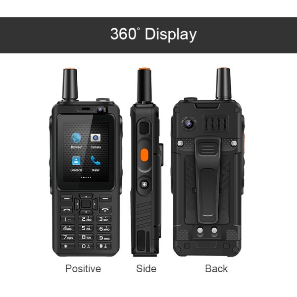 UNIWA F40 2.4 Inch Waterproof Mobile Phone with Walkie Talkie Function Two Way Radio