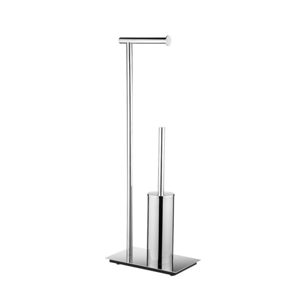 Standing Toilet Paper Holder High End Hotel Toilet Accessories 2 Rods