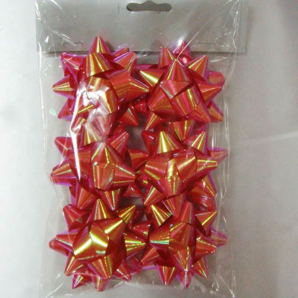Multi material and colors christmas bow ribbon , 2” - 4