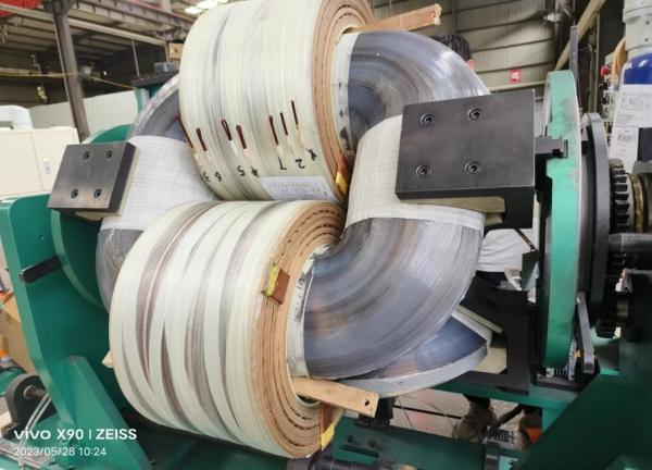 DHR-6-0630 Automatic Winding Machine for Amorphous (Silicon Steel) Triangular Core with High and Low Pressure Integration and 5KW Power