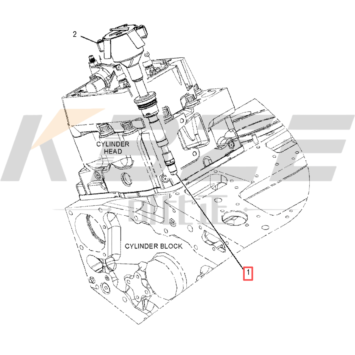 KBZE 430-4521 4304521 CAT G3512 G3516 G3520 GENERATOR SET ENGINE SPARK PLUG