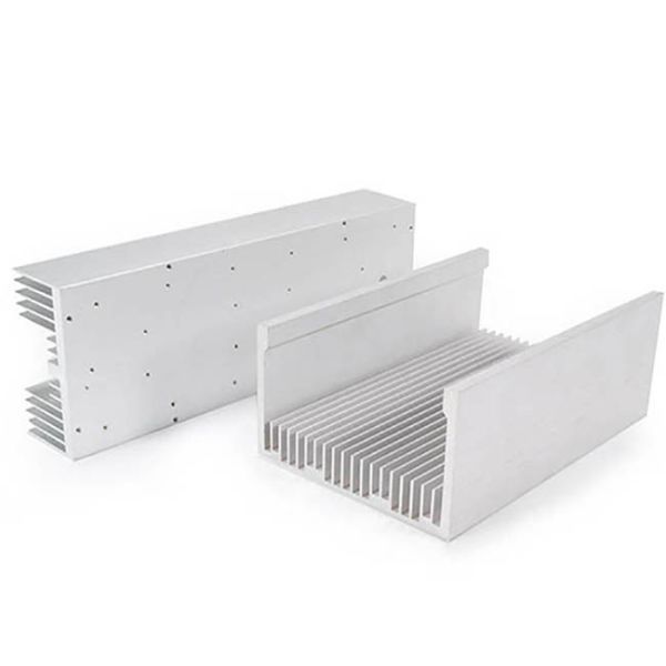 Алюминиевые детали из экструзированного алюминия на заказ Al7075 Alu Extrusion Profile CNC Machining