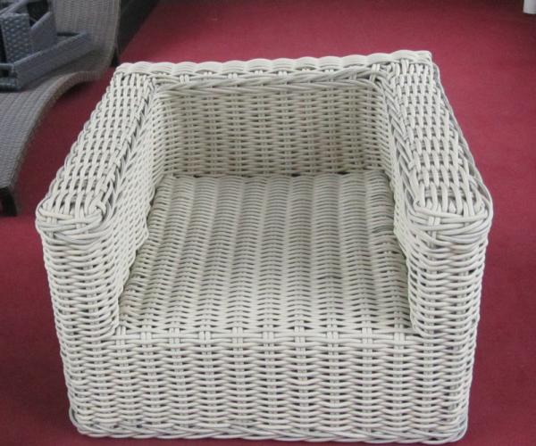 outdoor 9mm half round rattan sofa set