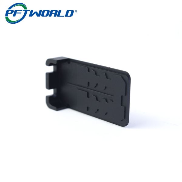 Customized CNC Aluminum Milling Parts Black Anodizing For Equipment Accessories