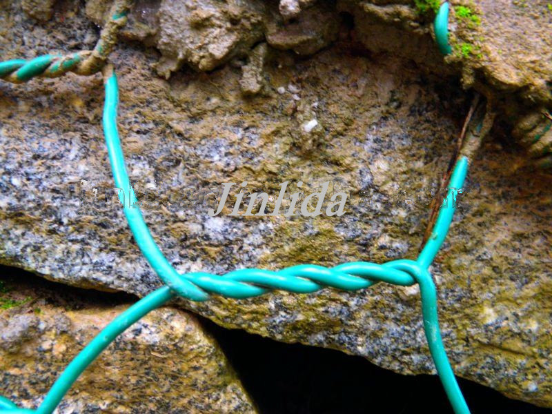 Ячеистая сеть 66*90mm двойной машины корзины Gabion извива шестиугольная для управления размывания