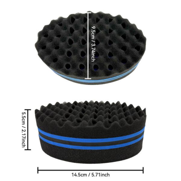 Oval Curl Hair Sponge Small Medium Large XL OEM Magic Twist Sponge
