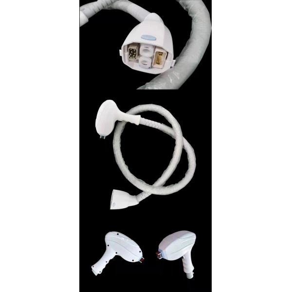 Diode+RF Diode Laser Hair Removal Face Lifting Treatment Handpiece