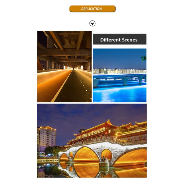 Алюминиевый цвет 18 Вт светодиодные стеновые лампы для стиральных машин Внешний водонепроницаемый линейный свет