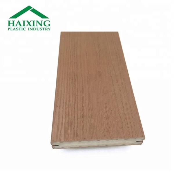 Advanced Engineering Outdoor PVC Garden Flooring Extruded Timber Elastic Composite Decking