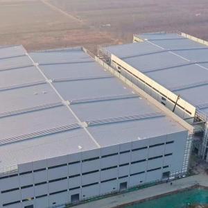 Construction d'entrepôt en métal préfabriqué résistant à la corrosion OEM avec