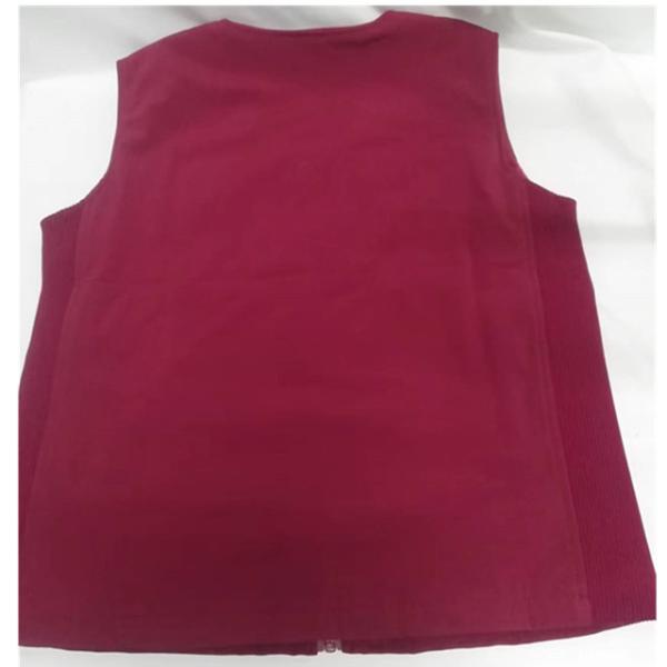 7.4V DC Rechargeable Heated Vest 3 Heating Zones Polyester Spandex Surface