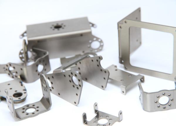 Sheet Metal CNC Bending Parts Customization With Painted Zinc Surface