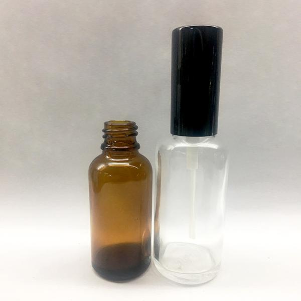 Garrafa de Boston do vidro do OEM 30ml 50ml 100ml para cuidados com a pele do soro da loção