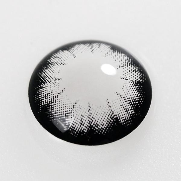 ODM Realistic Circle Black Rim Contact Lenses 14.5mm For Big Eyes