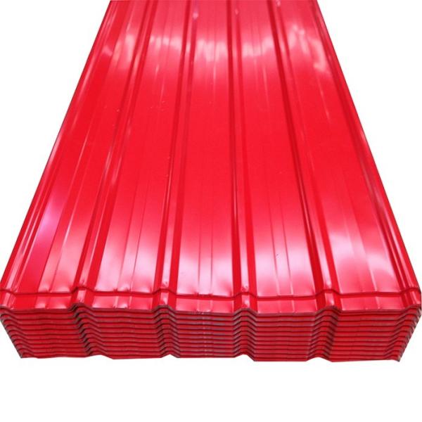 Color Coated 600mm A527 Galvanized Sheet Metal Roofing