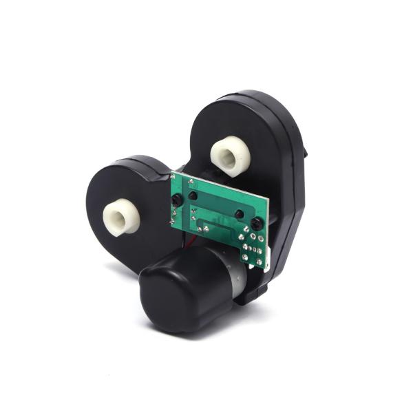 Double Output RS365 Dc Geared Motor 12VDC 24VDC GMS122DS Square Shape