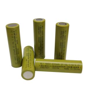 Electric Tools High Density Lithium Battery 3.6V 2200mah High Rate 18650 Cell