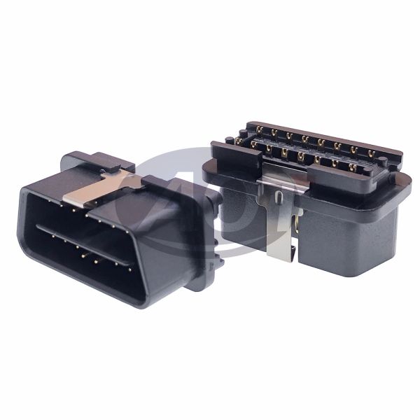 AOTAI 16pin OBD-2 Connector J1962 Typ B 24V male OBD-II connector for PCB Function Be connected on car 24W