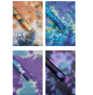 Waterproof Tie Dyeing Fenghua Paper Flower Packaging Paper