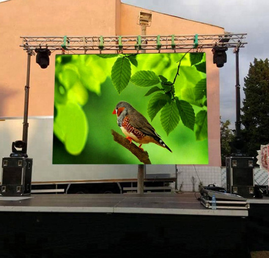 Outdoor Led Video Walls IP65 Advertising Screen Display P4 Waterproof