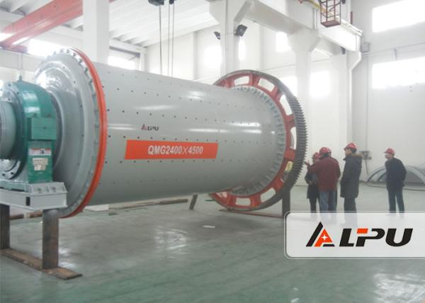 Continuous Silica Sand Ball Milling Equipment Critical Speed 2400×4500