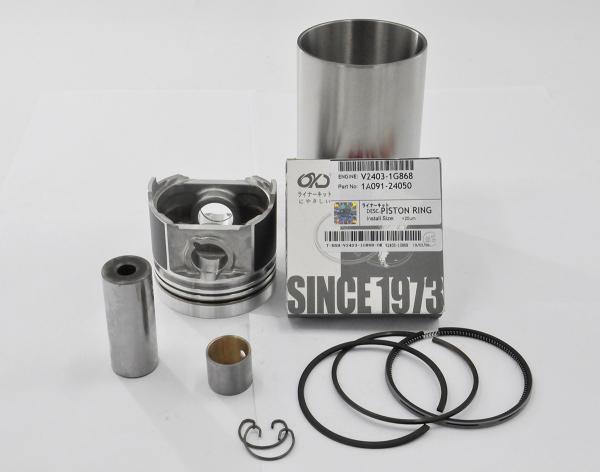 V2403 Kubota Engine Spare Parts Overhaul Kit Piston Ring Set Excavator Spares