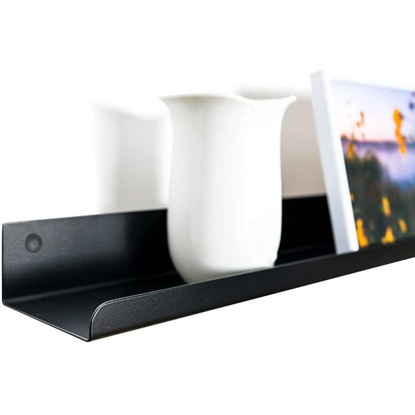 Стенный шкаф для ванной комнаты с золотым порошковым покрытием и односторонним скобком