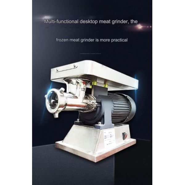 1500w Fully Automatic Meat Grinder for Powerful Commercial Frozen Chicken Bone Meat