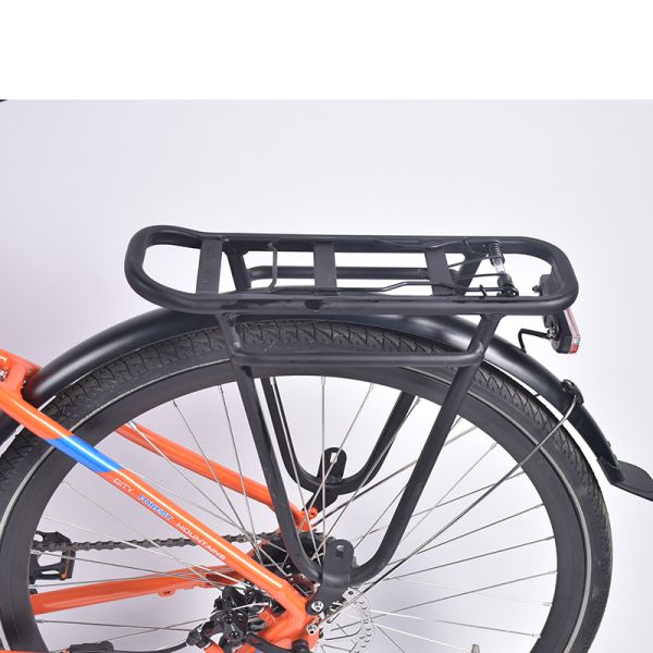 6 Speed Mid Drive Step Through Electric Mountain Bike 750W 150G Aluminum Frame