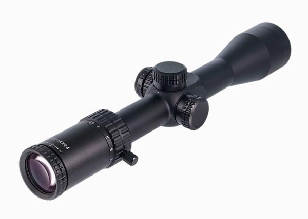 Black Matte First Plane Reticle Scopes , Long Range Hunting Scopes 730g Light Weight