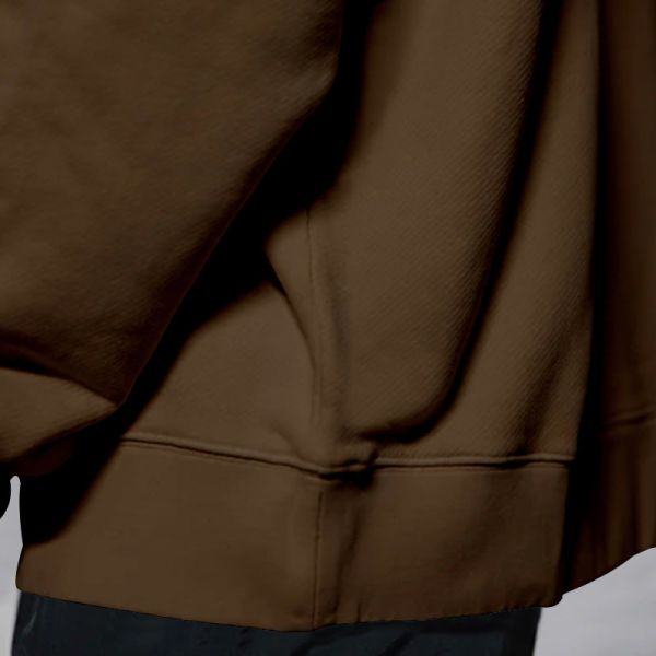 Oversized Drop Shoulder Heavy Weight Print Men's Hoodies Sweatshirts Pullover Style