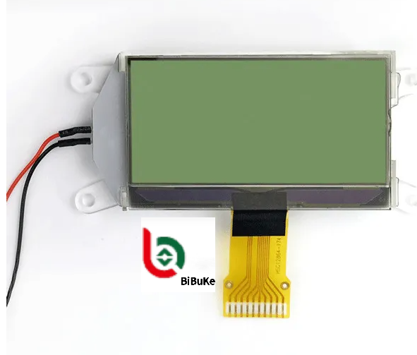 128x64 LCD Display with Yellow Green Mode ST7567 Driver IC and SPI Interface COG Graphic LCD Module