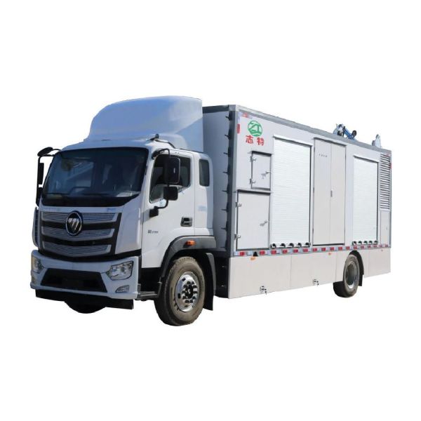 Vehicle Mobile Microwave Sterilization Equipment for Medical Waste Disposal 3t/D