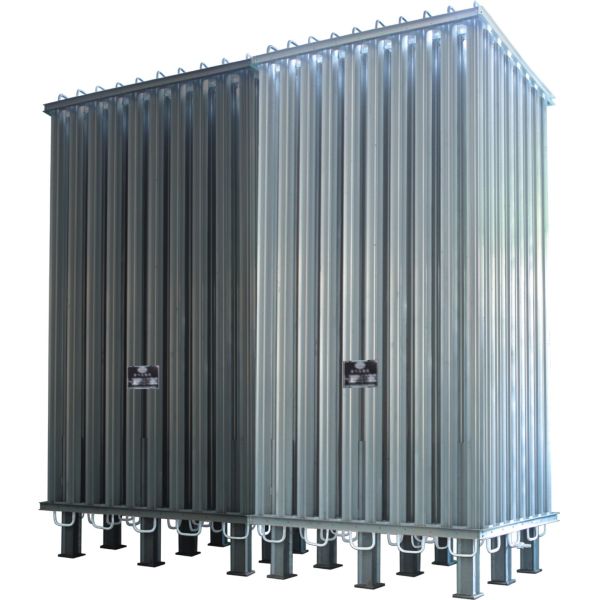 Industrial Automatic CH3 / LN2O / LNG Vaporizer 10-6000Nm3/h