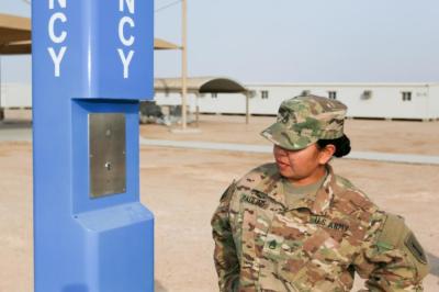 Safety Impact Resistant Emergency Telephone Tower  for Military Base / Campus