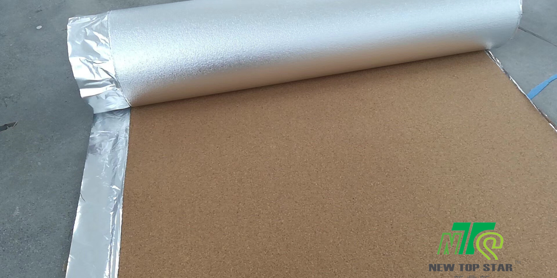 длина крена 20m Underlayment пробочки 2mm естественная Eco подгоняла