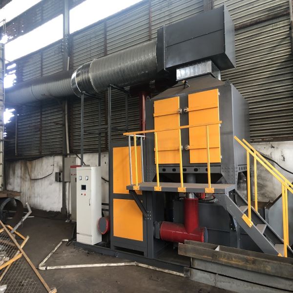 Technology Exhaust Gas Extraction Catalytic Combustion Device for Manufacturing Plant