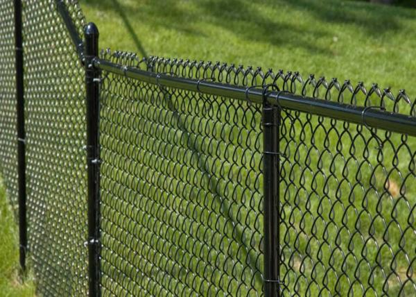 Durable Galvanized PVC Coated Chain link mesh Wire Netting Fencing Security fencing