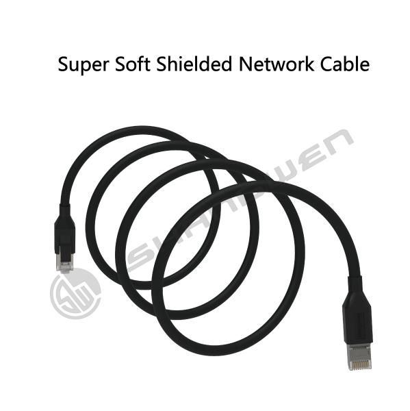 Cat 7 SFTP Shielded 10Gbps 600MHz Ethernet RJ45 Network 4pair CE UL Multiple Copper 100% Oxygen-free Copper RJ45 Cat7 Cable