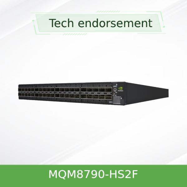 NVIDIA Quantum MQM8790-HS2F 200Gb/s InfiniBand Switch  40 Ports 16Tb/s