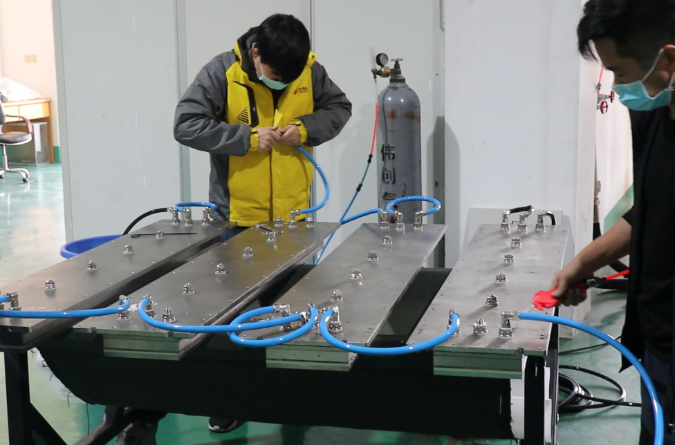 Machine de dépôt de pulvérisation par magnétron de chrome