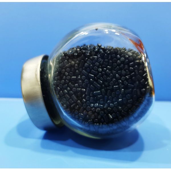 Granules en plastique noirs en plastique de Masterbatch de sac de T-shirt de