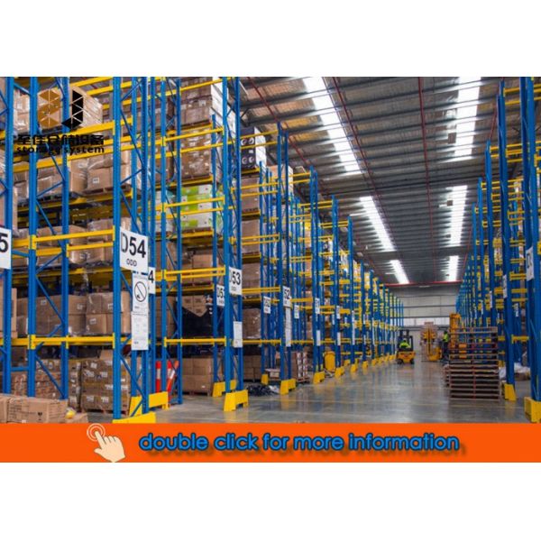 Metal Medium Duty Storage Rack 200kg/level-500kg/level Industrial Pallet Racking Systems