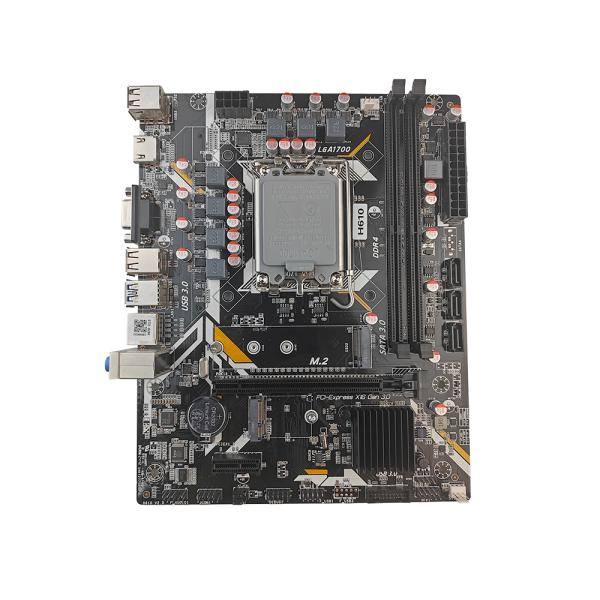 PCWINMAX H610 Double Channel DDR4 Motherboard Supporting12th 13th and 14th Gen i3 i5 i7 i9 Processor SATA 6Gb/s M.2 Slots mATX LGA1700 Mainboard